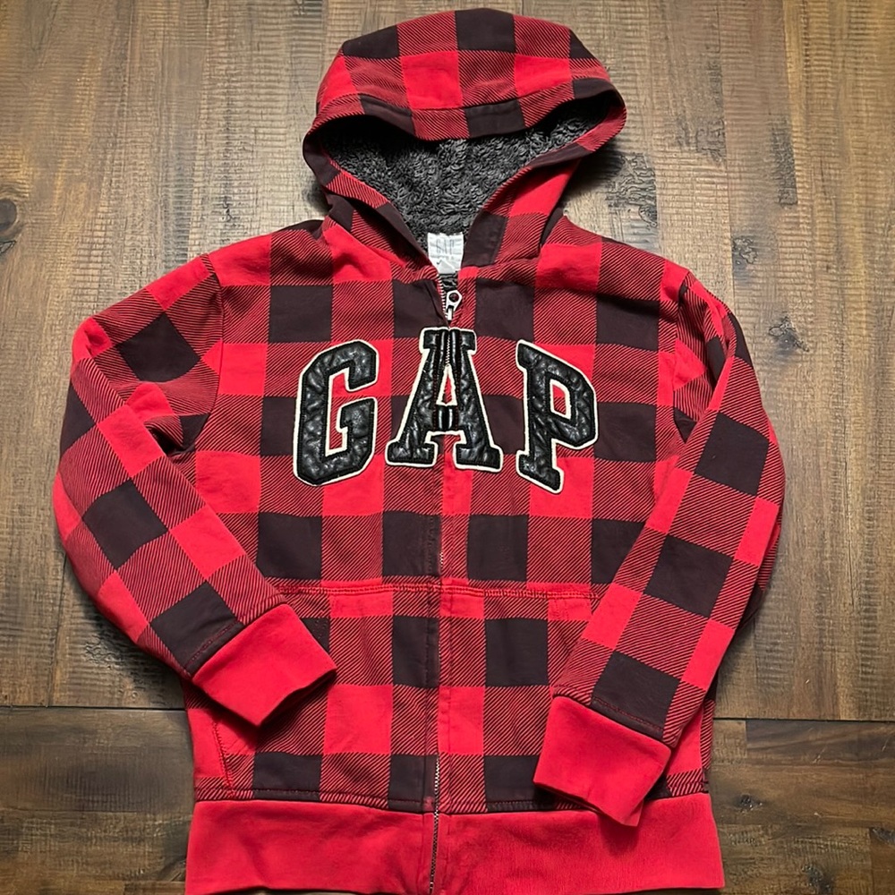 Fuzzy, warm & cozy Sherpa lined holiday hoodie!